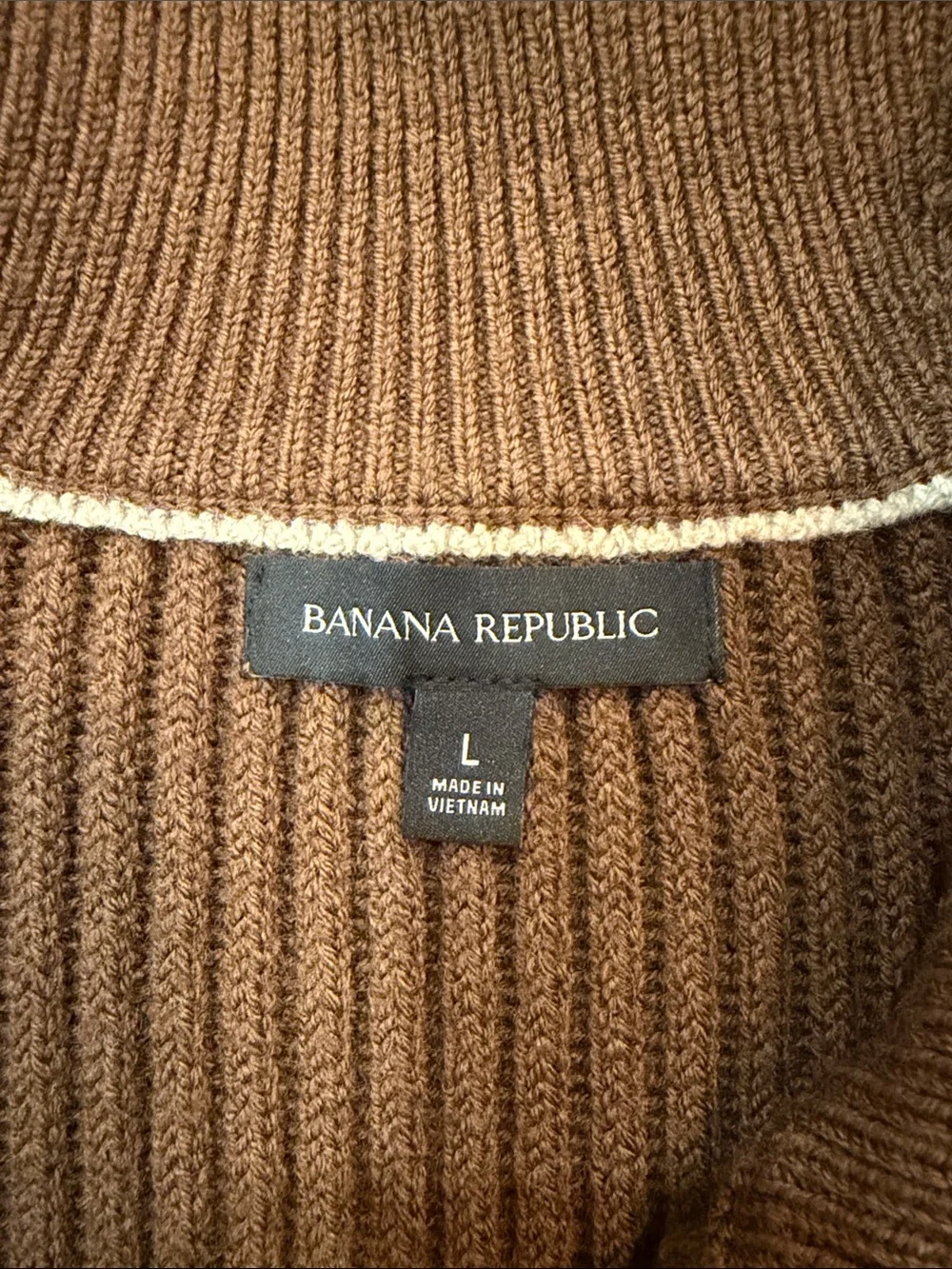 Banana Republic Ribbed Sweater Jacket